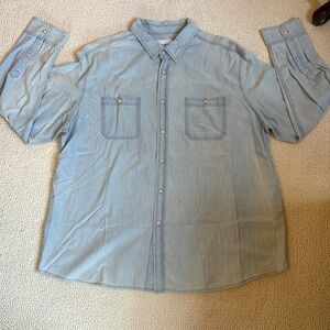 Goodfellow Chambray Denim Shirt XLL